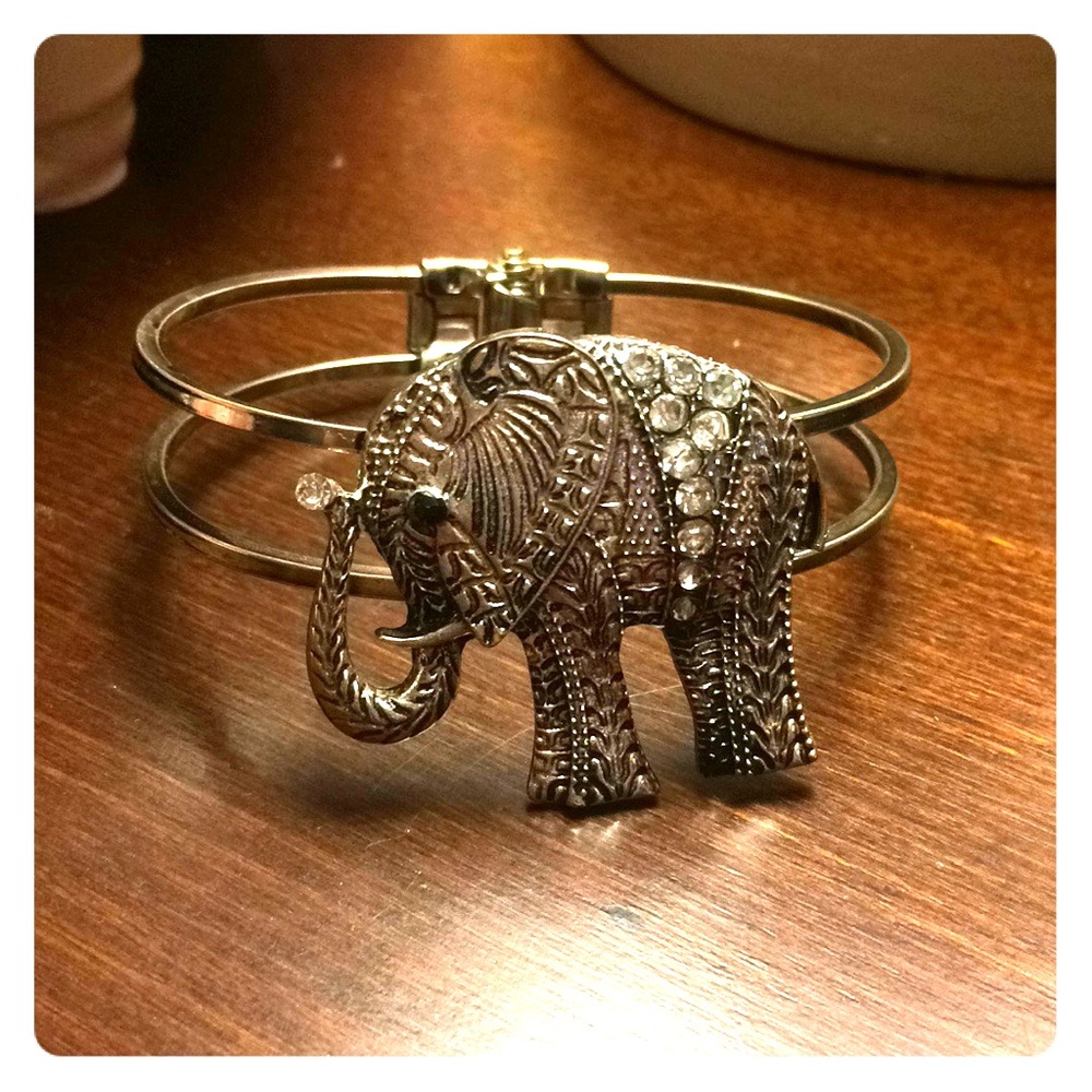 Tribal elephant bracelet